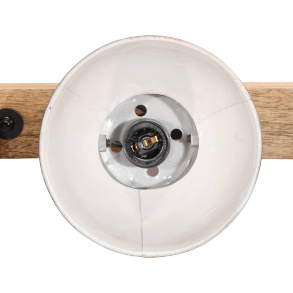 Candeeiro de parede 25 W 90x25 cm E27 vermelho desgastado M 4