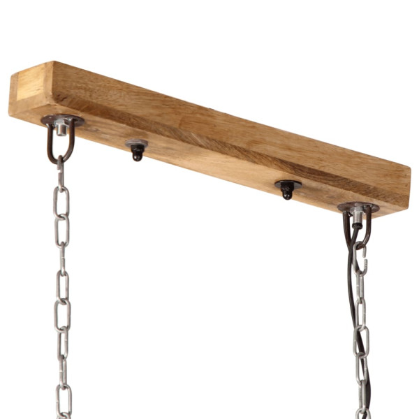 Lámpara de techo azul desgastado 25 W E27 90x24x111 cm M 5