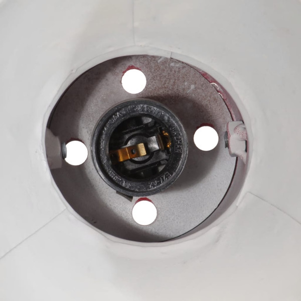 Lámpara de pared rojo desgastado 25 W E27 96x15x20 cm M 5