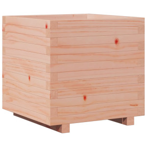 Jardinera madera maciza de abeto Douglas 50x50x49.5 cm H