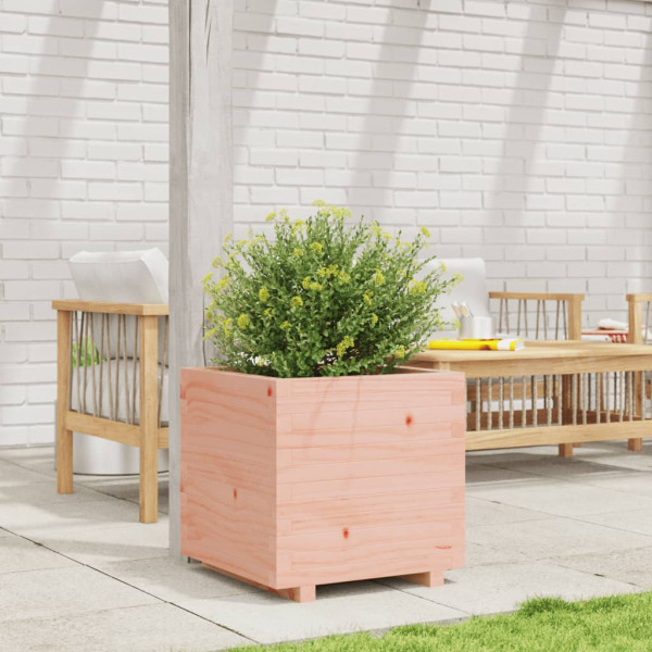 Jardinera madera maciza de abeto Douglas 50x50x49.5 cm M 3