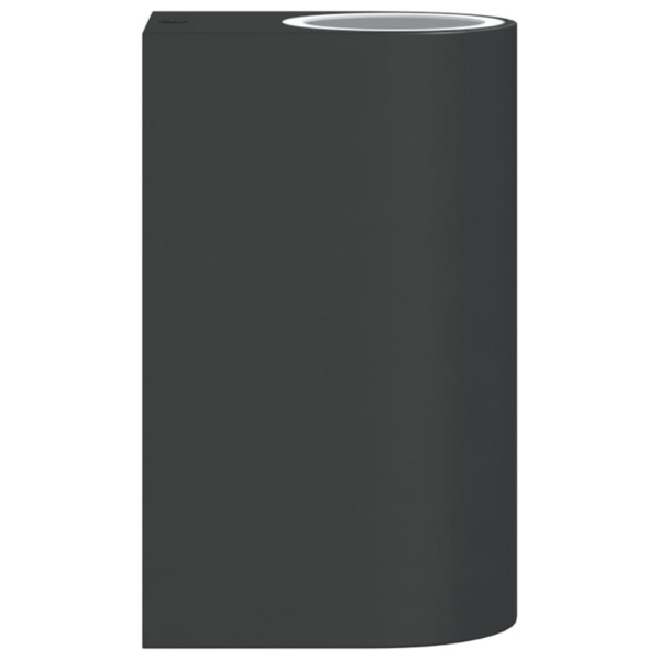 Lámpara de pared de exterior aluminio fundido negro M 5