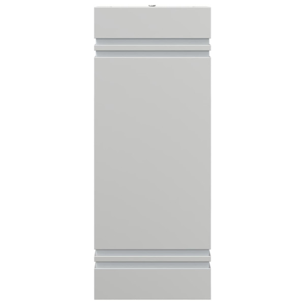 Apliques de exterior 2 unidades acero inoxidable plateado M 4