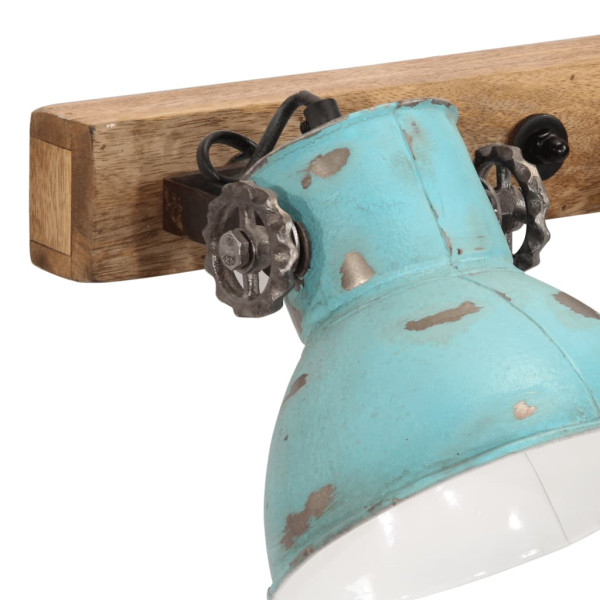 Lâmpada de parede azul usada 25 W E27 90x25 cm M 5