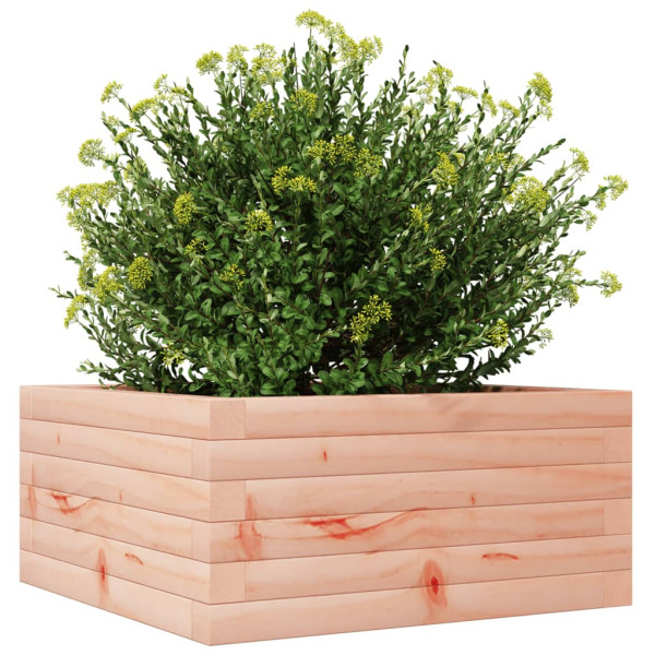 Jardinera de madera maciza Douglas 50x50x23 cm M 4