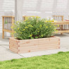 Jardinera de madera maciza de pino 90x40x23 cm 3