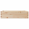 Jardinera de madera maciza de pino 90x40x23 cm 5