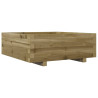 Jardinera de madera de pino impregnada 70x70x26.5 cm 2