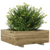 Jardinera de madera de pino impregnada 70x70x26.5 cm 4