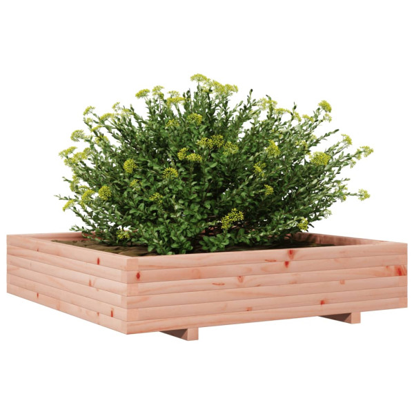 Jardinera de madera maciza Douglas 110x110x26.5 cm M 4