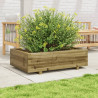 Jardinera de madera de pino impregnada 90x60x26.5 cm 3