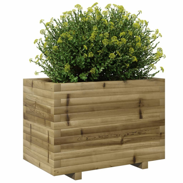 Jardinera madera de pino impregnada 70x40x49.5 cm M 4