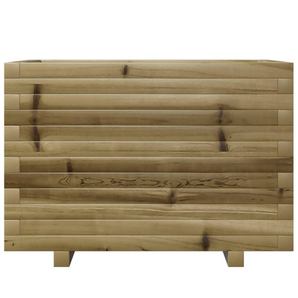 Jardinera madera de pino impregnada 70x40x49.5 cm M 5