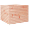 Jardinera de madera maciza Douglas 60x60x46 cm 2