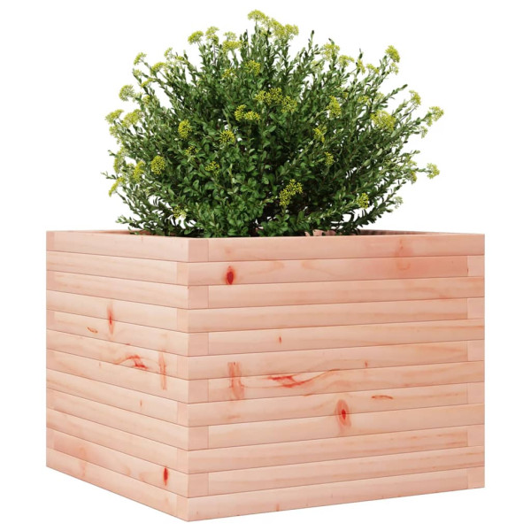 Jardinera de madera maciza Douglas 60x60x46 cm M 4