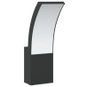 Lámparas de pared LED de exterior 2 uds aluminio fundido negro 4