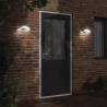 Lámparas de pared LED de exterior 2 uds aluminio fundido negro 3