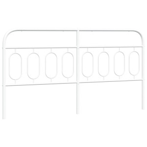 Cabecero de metal blanco 160 cm H