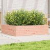 Jardinera de madera maciza Douglas 90x90x23 cm 1