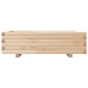 Jardinera de madera maciza de pino 90x60x26.5 cm 5