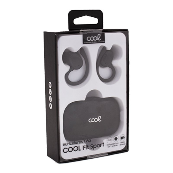 Auscultadores sem fio estéreo Bluetooth COOL Fit Sport Black M 5