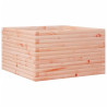 Jardinera madera maciza de abeto Douglas 80x80x45.5 cm 2