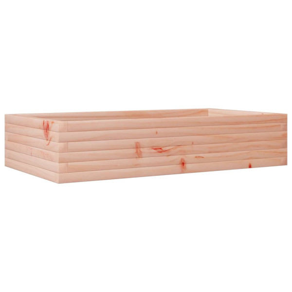 Jardinera madera maciza de abeto Douglas 110x60x23 cm M 2