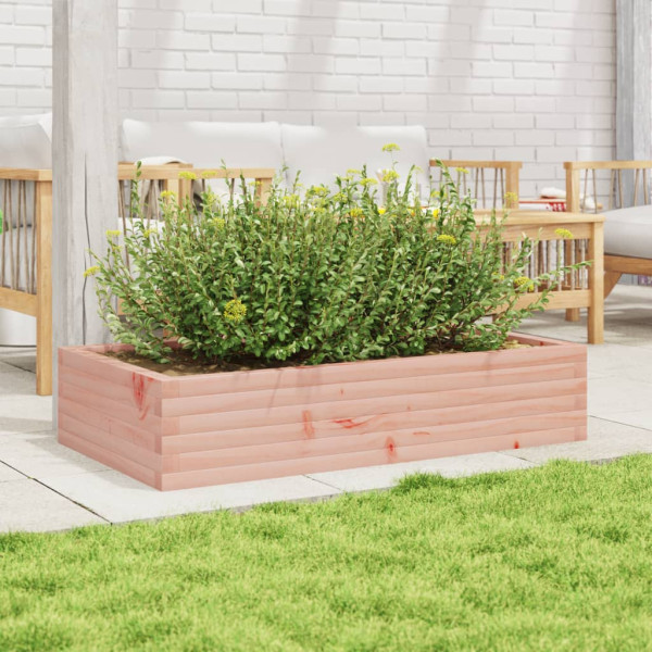 Jardinera madera maciza de abeto Douglas 110x60x23 cm M 3