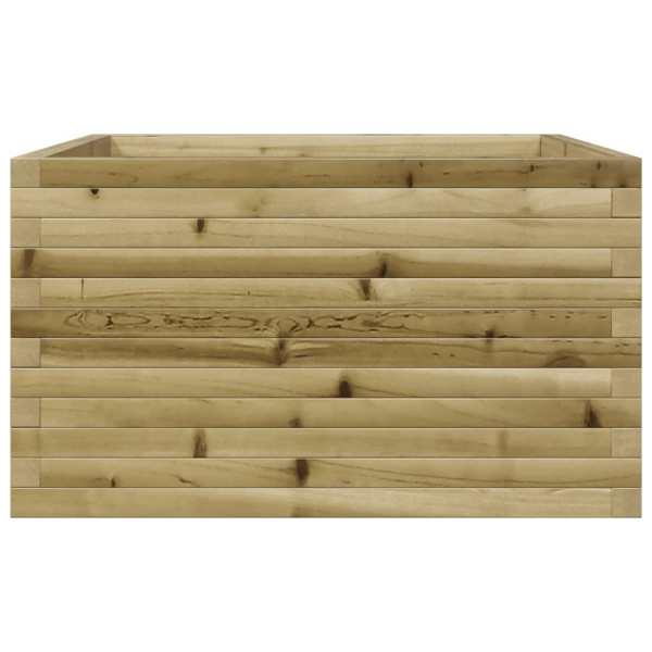 Jardinera de madera de pino impregnada 80x80x45.5 cm M 5
