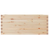 Jardinera de madera maciza de pino 110x60x45.5 cm 5