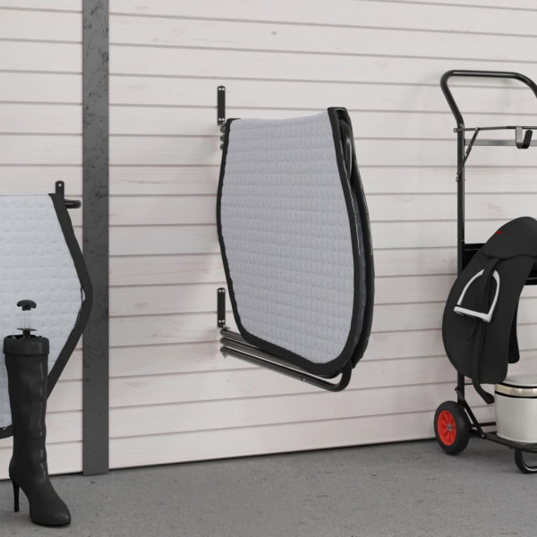 Suporte para suadouro de sela 3 braços ferro preto M 3