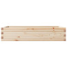 Jardinera de madera maciza de pino 110x60x23 cm 5