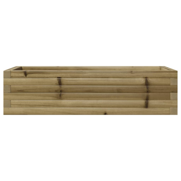 Jardinera de madera de pino impregnada 90x40x23 cm M 5