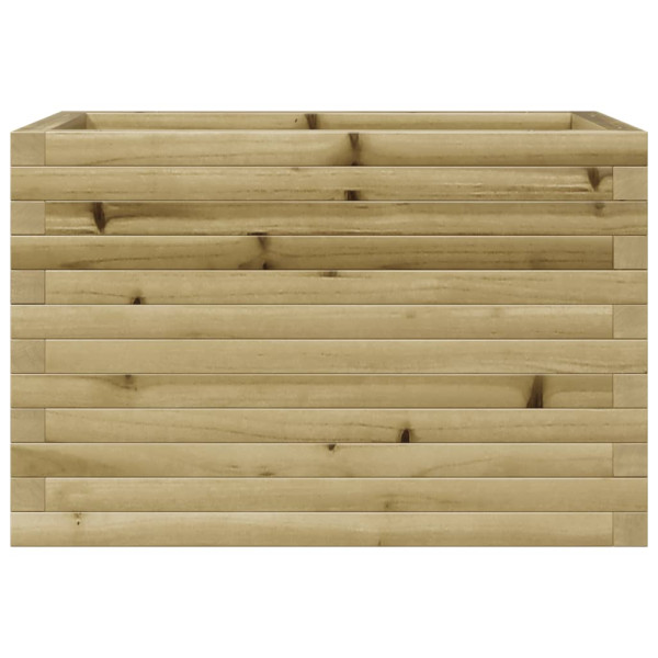 Jardinera de madera de pino impregnada 70x40x45.5 cm M 5