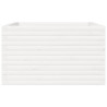 Jardinera madera maciza de pino blanco 80x80x45.5 cm 5