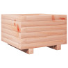Jardinera de madera maciza Douglas 40x40x26.5 cm 2