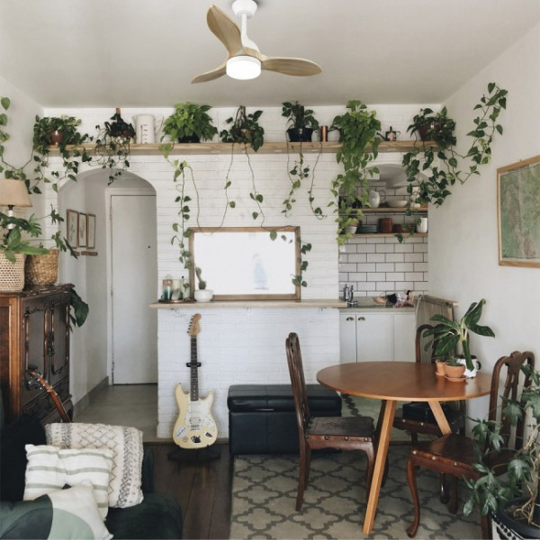 Ventilador de teto LED Tasme CCT Dim (20W) M 3