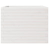 Jardinera de madera maciza de pino blanco 60x60x45.5 cm 5