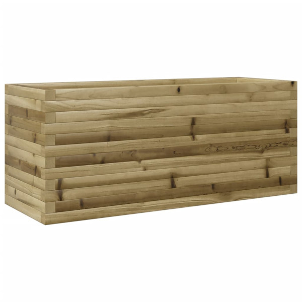 Jardinera de madera de pino impregnada 110x40x45.5 cm M 2
