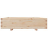 Jardinera madera maciza de pino 100x100x26.5 cm 5
