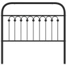 Cabeceira de cama 100 cm metal preto 4