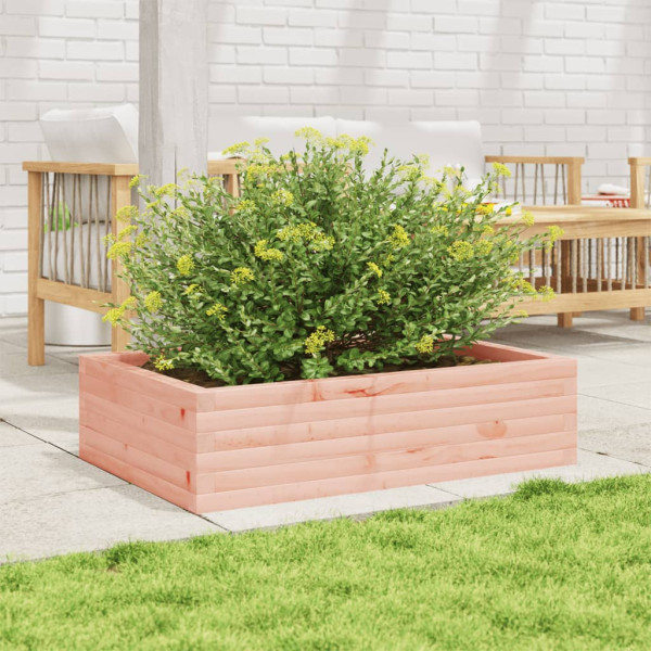 Jardinera madera maciza de abeto Douglas 90x60x23 cm M 3