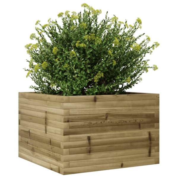 Jardinera de madera de pino impregnada 70x70x45.5 cm M 4