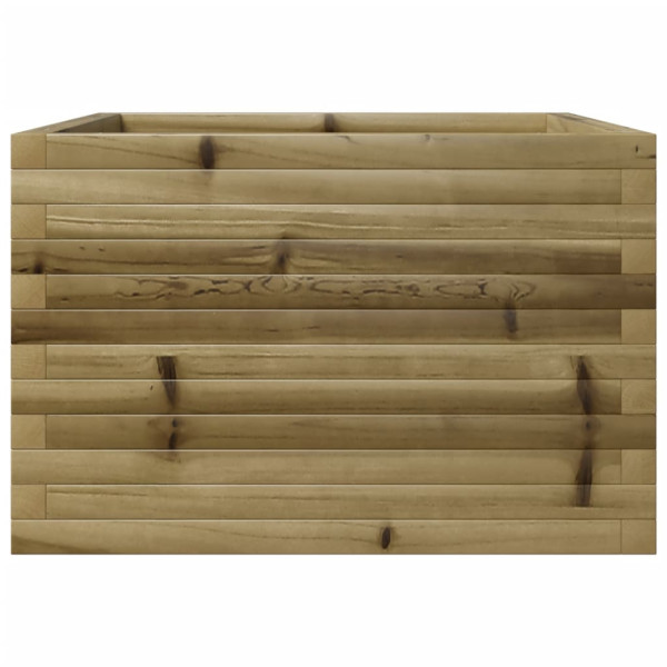 Jardinera de madera de pino impregnada 70x70x45.5 cm M 5