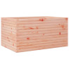 Jardinera madera maciza de abeto Douglas 90x60x45.5 cm 2