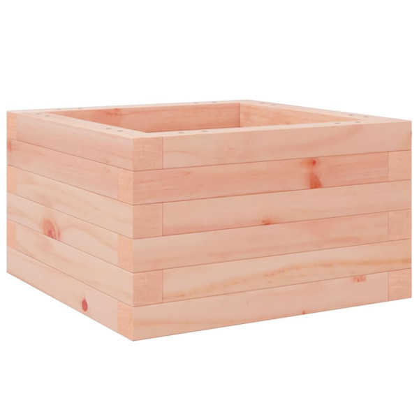Jardinera madera maciza de abeto Douglas 40x40x23 cm M 2