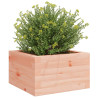 Jardinera madera maciza de abeto Douglas 40x40x23 cm 4