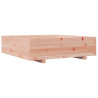 Jardinera madera maciza de abeto Douglas 90x90x26.5 cm 2