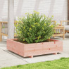 Jardinera madera maciza de abeto Douglas 90x90x26.5 cm 3