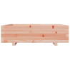 Jardinera madera maciza de abeto Douglas 90x90x26.5 cm 5
